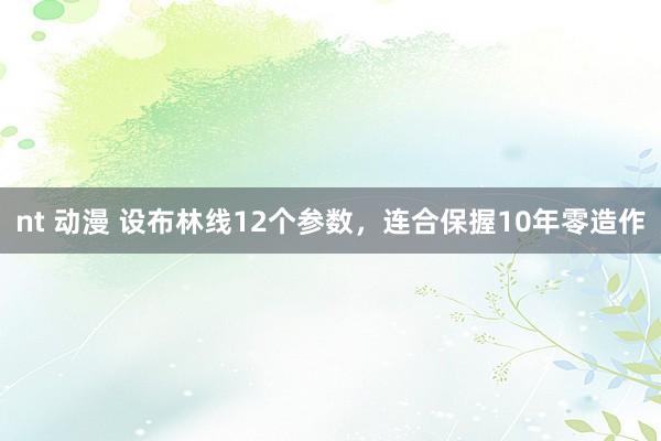 nt 动漫 设布林线12个参数，连合保握10年零造作