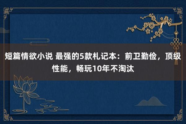 短篇情欲小说 最强的5款札记本：前卫勤俭，顶级性能，畅玩10年不淘汰
