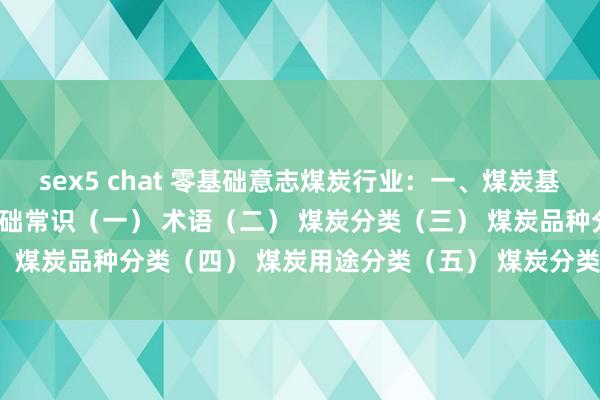 sex5 chat 零基础意志煤炭行业：一、煤炭基础常识 目 录一、 煤炭基础常识（一） 术语（二） 煤炭分类（三） 煤炭品种分类（四） 煤炭用途分类（五） 煤炭分类与用途关系（...