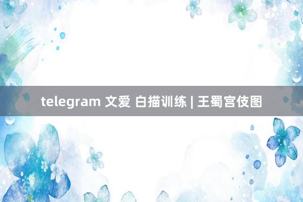 telegram 文爱 白描训练 | 王蜀宫伎图