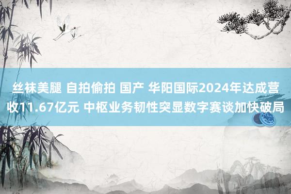 丝袜美腿 自拍偷拍 国产 华阳国际2024年达成营收11.67亿元 中枢业务韧性突显数字赛谈加快破局